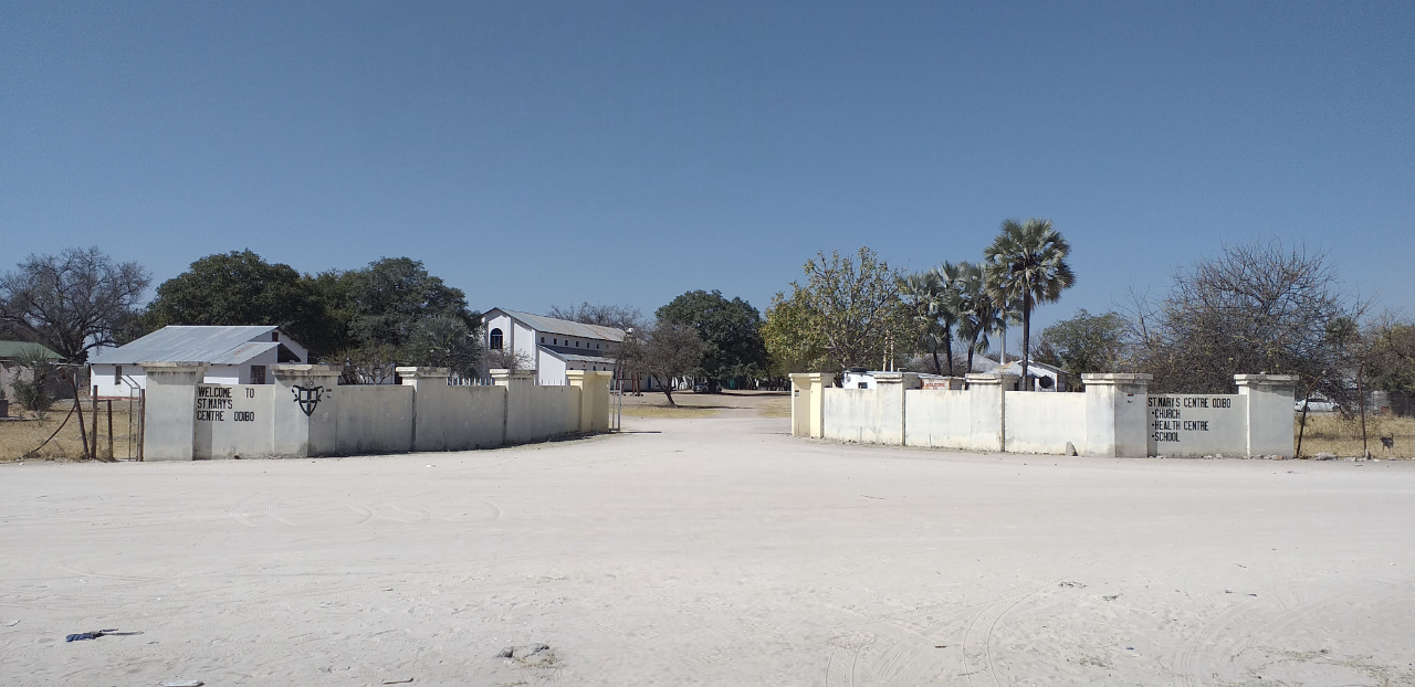 Main Entrance of St. Mary's Odibo Mission